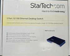 New in Box - StarTech 5-Port 10/100Mbps Ethernet Desktop Switch DS51072 picture