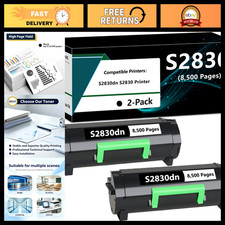 Compatible Toner Cartridge for Dell S2830dn, High Yield, Black, Laser Printer Su picture