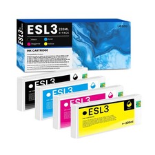 Lezzo ESL3 Compatible for Roland ECO-SOL MAX Ink Cartridge 220ml, ESL3 Ink Ca... picture