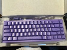 Wireless Purple XVX M67 Jadestone 65% QMK /Via Keyboard IMD Keycaps Keyboard picture