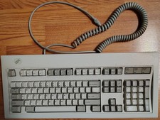 Vintage IBM Model M buckling spring clicky keyboard Part No 1391401 PS/2 picture