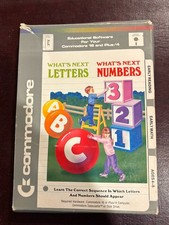 Commodore 16 Plus/4 What’s Next? Letters & Numbers Complete Boxed Set picture