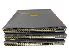 JL074A I LOT OF 3 HPE Aruba 3810M 48G PoE+ 10/100/1000BASE-T 1-Slot Switch picture
