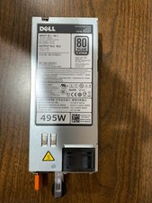 Dell PowerEdge R620 R720 495W 80 Plus Platinum server Power Supply N24MJ 0N24MJ picture