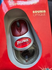 VINTAGE - RARE IN THE ORIGINAL BOX - MOUSE LIQUID/AQUA TYLEN0L - LAPTOP/COMPUTER picture