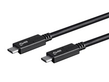 Monoprice Essentials USB Type-C to Type-C 3.1 Gen 2 Cable 10Gbps 5A 30AWG 1.6ft picture