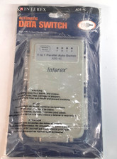 Interex Automatic Data Switch ADS4C 4 Computers To Share 1 Parralel Printer picture