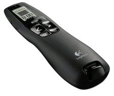 Logitech Wireless Presenter R800, PowerPoint Clicker One Size, Green Laser NEW picture