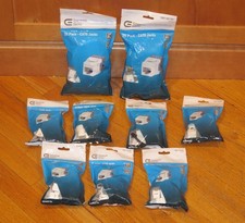 100+ White CAT6 RJ45 Keystone Network Jacks CE (Commercial Electric) 5016-WH-25 picture
