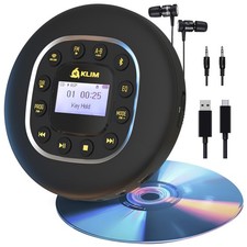KLIM Journey - Portable CD Player Walkman with Long-Lasting Battery - New - w... picture