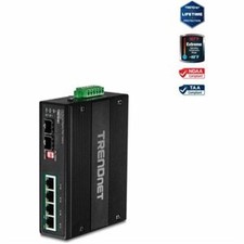TRENDnet-New-TI-PG62B _ TRENDNET 6-PORT HARDENED INDUSTRIAL GIGABIT PO picture