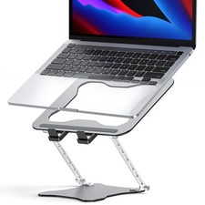 OMOTON Portable Laptop Stand, Ultra-Slim Height Adjustable Laptop Riser picture