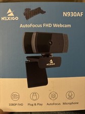 NexiGo N930AF Webcam with Software Control Stereo Microphone & Privacy Cover picture