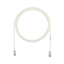 LOT of 100, Panduit Cat6a UTP28X10 28 AWG UTP Copper Patch Cord, 10 Feet, White picture