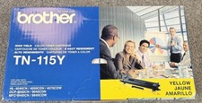 Brother TN-115Y Yellow High Yield Laser Toner Cartridge Genuine OEM HL DCP MFC picture