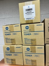 Lot 5 New Konica Minolta TN812 A8H5030 Black Toner Cartridges picture