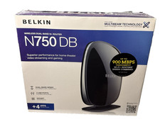 Belkin N750 DB Wireless Dual-Band N+ Router F9K1103V1 New Sealed picture