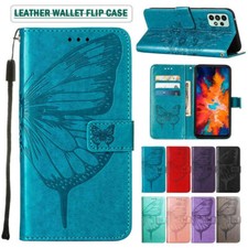 Flip Butterfly Wallet Cover Case For Xiaomi POCO X6 X5 X3 M6 F6 Pro Redmi 15C A7 picture