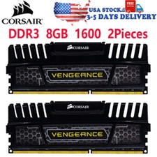 Corsair Vengeance DDR3 16GB (2x8GB) 1600MHz PC3-12800 Desktop RAM Memory DIMM picture