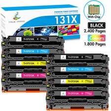 8PK Color Toner for HP CF210A 131A Laserjet Pro 200 M251nw M276nw MFP Printer picture