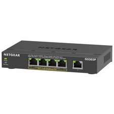 NETGEAR GS305P-300NAS 5-Port PoE Gigabit Ethernet Unmanaged Switch picture