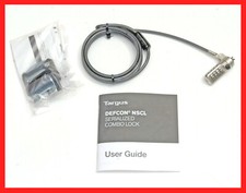 TARGUS Defcon NCL Combo Cable Lock - Model ASP66GLX - NEW picture