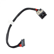 AC DC POWER JACK HARNESS PLUG PORT FOR HP EliteBook 8560W 8570W W156  picture