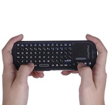 IPazzPort Mini Wireless Keyboard With Touchpad Mouse picture