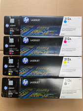 HP 312X Black High Yield, 312A Cyan/Magenta/Yellow Standard Yield Toner Set picture