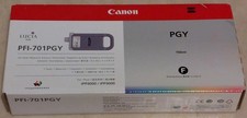 Genuine Canon PFI-701GY Photo Gray Inkjet iPF8000 iPF8100 iPF9000 2009 - OPEN BX picture