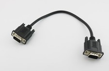 1pc HD 15Pin VGA D-Sub DB15 Short Video Cable Cord Male to Male for Monitor 30cm picture