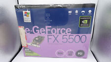 EVGA e-GeForce FX 5500 Graphics Card 128-P1-N320-LX 128mb DDR PCI *Plastic tear* picture