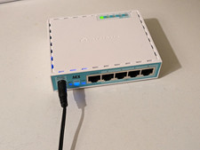 MikroTik hEX E50UG 5-Port Gigabit Wired Router w/ USB, PoE, White picture