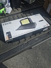 iHOME BLUETOOTH AUDIO SYSTEM & WIRELESS KEYBOARD W/ SPEAKERS NEW IN BOX iDM5B picture