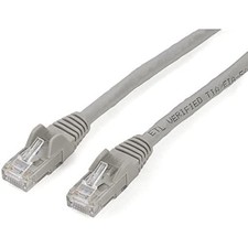 StarTech.com 2m CAT6 Ethernet Cable - Grey CAT 6 Gigabit Ethernet Wire -650MHz 1 picture