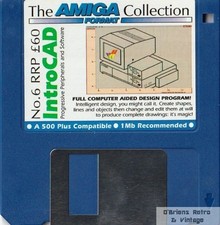 The Amiga Format Collection - IntroCAD - Full Computer Aided Design Program picture