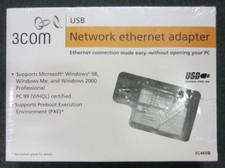 3COM USB Network Ethernet Adapter New and Factory Sealed 3C460B  picture