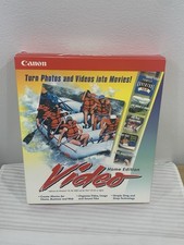 Vintage CANON VIDEO HOME EDITION, PC/MAC Software WINDOWS 95, 98, 2000 & MAC OS picture