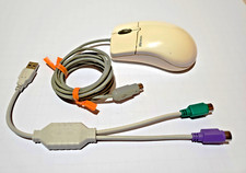 Vintage IntelliMouse Serial & PS/2 Compatible C3KZB2, 96483, 63618-577  Adaptor picture