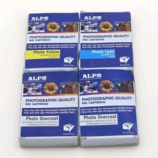 Alps MD Photographic Quality Printer Ink Cartridge - Dye- 4 Pack 105816, 105818  picture