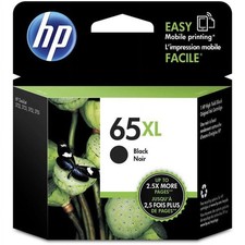 Genuine - HP 65XL Black Ink Cartridge - N9K04AN - NEW picture