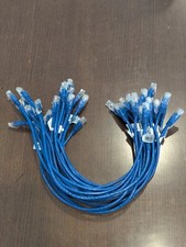 Cat6 Ethernet Cable 0.5m x23 Opened Never Used Blue Unbranded RJ45 Network Lead picture