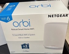 Wi-Fi 6 Orbi RBR760 Router Required. This Is A Add On Satellite Unit Only. picture