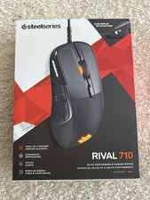SteelSeries Rival 710 Gaming Mouse OLED Display TrueMove3 Sensor Tactile NEW picture