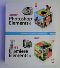 ADOBE Photoshop Elements 6 & Adobe Premiere Elements 4 - Not Registered. picture