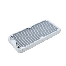 Aluminum 240mm PC Water Cooling Radiator Heat Exchanger OD 8mm Tube Liquid Coole picture