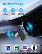 Auxiliar Bluetooth Para Carro Musica Inalambrica I phone Android de Calidad picture
