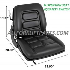 SEAT SUSPENSION HYSTER LINDE KOMATSU MANITOU MULTITON NISSAN PRIME MOVER RAYMOND picture