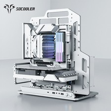 Gamers Open Frame Aluminum PC Case - ATX/M - ATX/ITX, Ideal for Custom DIY picture