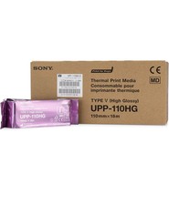 Sony OEM UPP-110HG Thermal Ultrasound Paper Film - Case of 10 Rolls picture